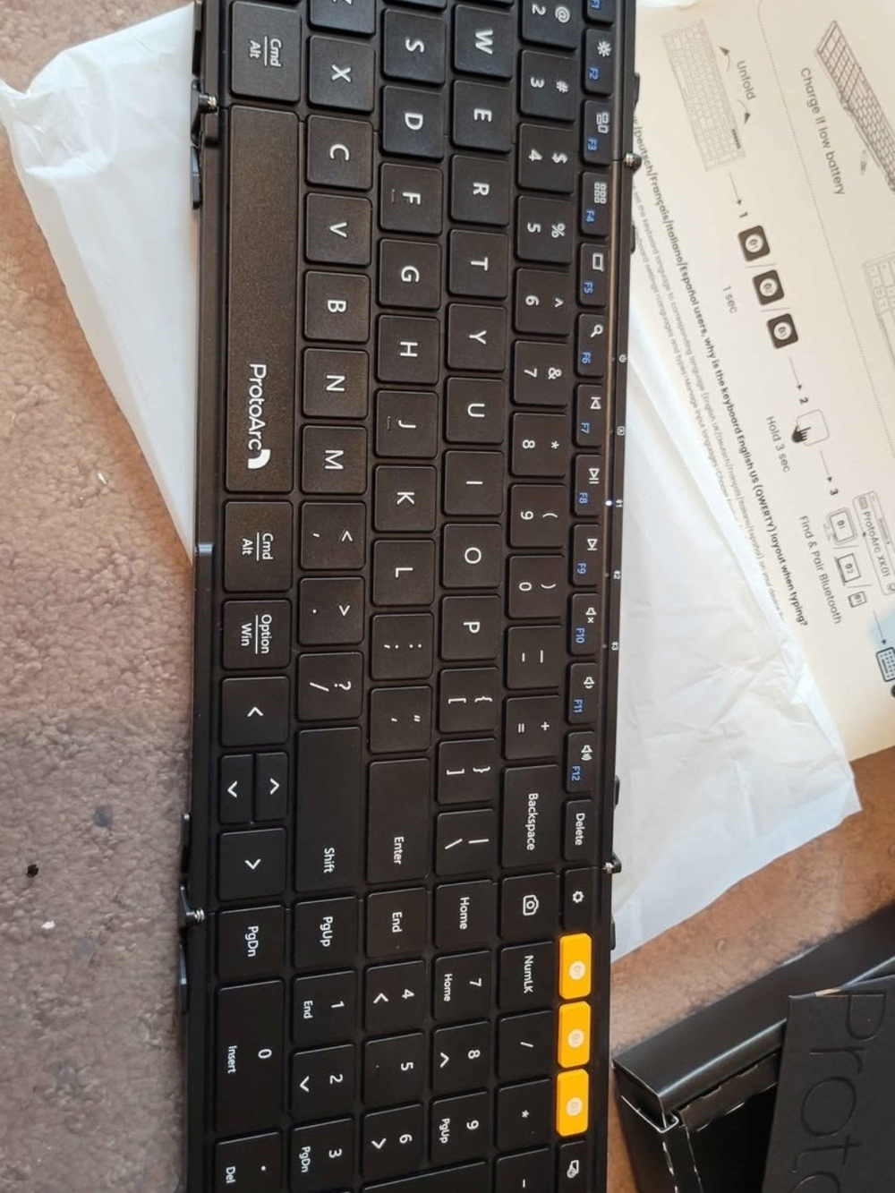 Foldable Wireless Keyboard - Picture 10 of 11